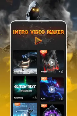 Glitch Intro Maker android App screenshot 2